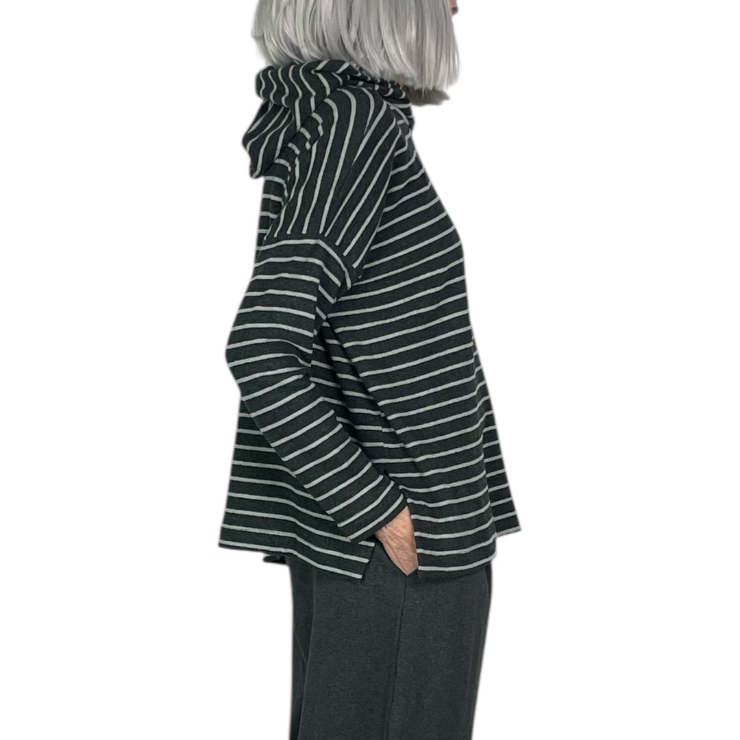 ISILI STRIPED HOODIE