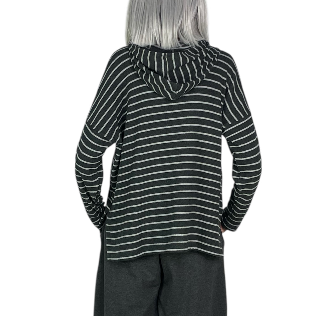 ISILI STRIPED HOODIE