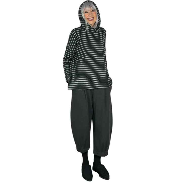 ISILI STRIPED HOODIE