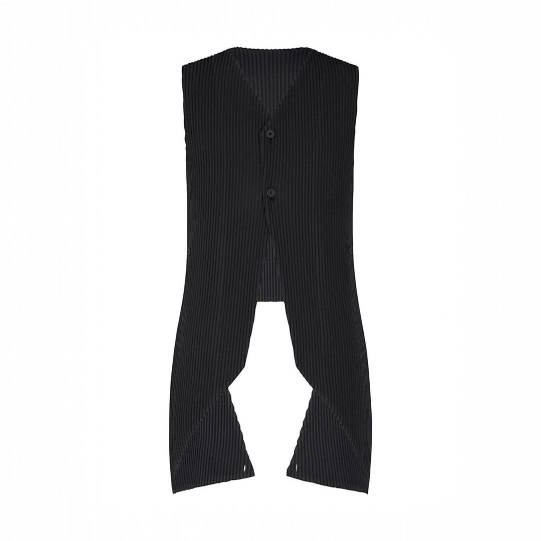 TUXEDO PLEATS VEST
