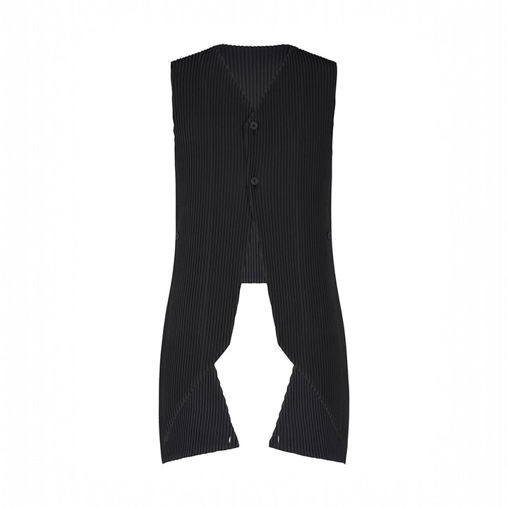 TUXEDO PLEATS VEST