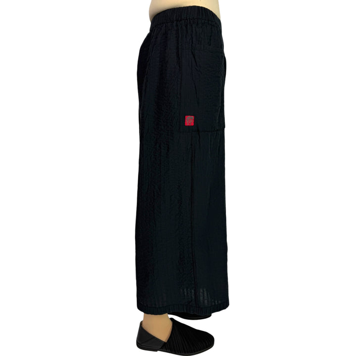 RIPPLE TUCK WIDE LEG LANTERN PANT