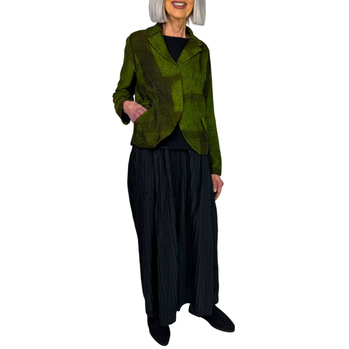 RIPPLE TUCK WIDE LEG LANTERN PANT