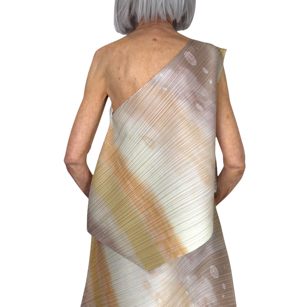 SEA BUBBLE ONE-SHOULDER TOP