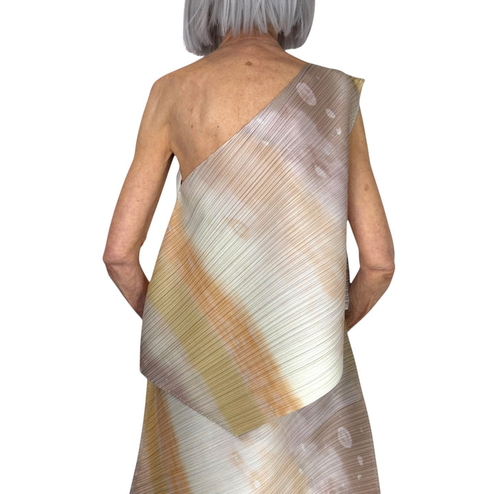 SEA BUBBLE ONE-SHOULDER TOP