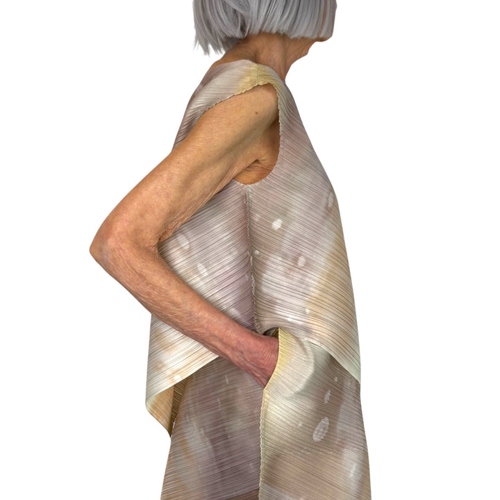 SEA BUBBLE ONE-SHOULDER TOP