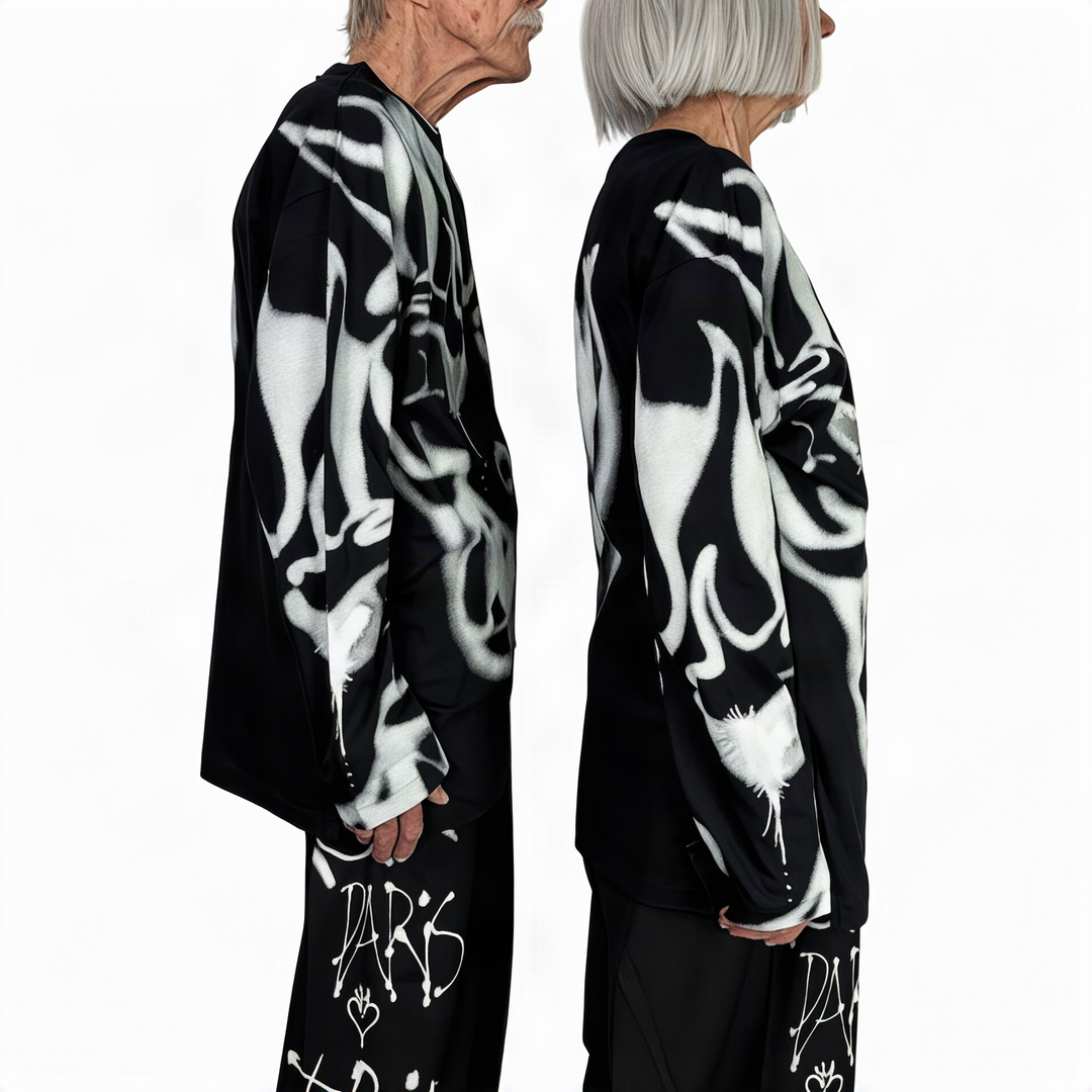 Y-3 CHITO GRAPHIC L/S TEE