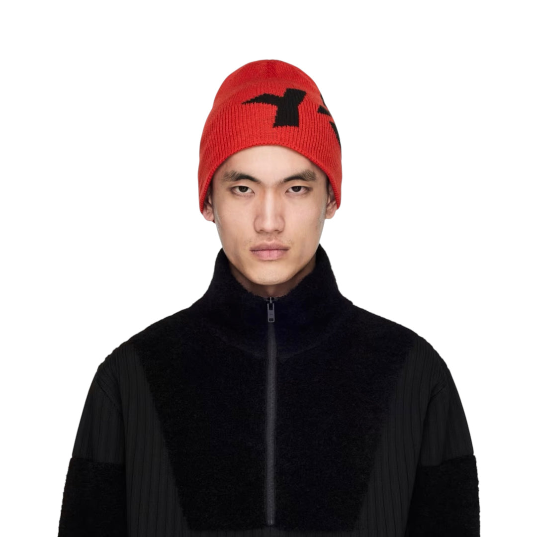 Y-3 GRAPHIC LOGO BEANIE