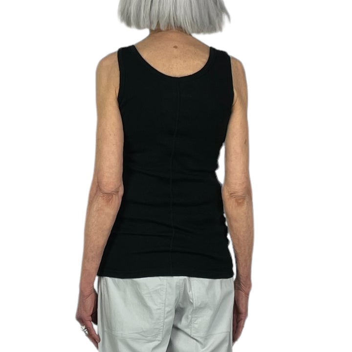 COTTON/CASHMERE TANK TOP