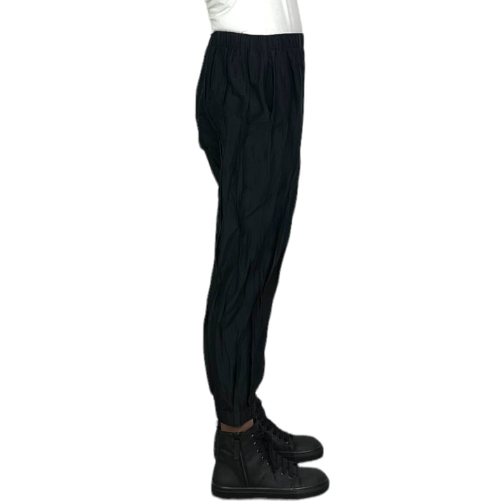 WAVY TUCK TAPERED PANT