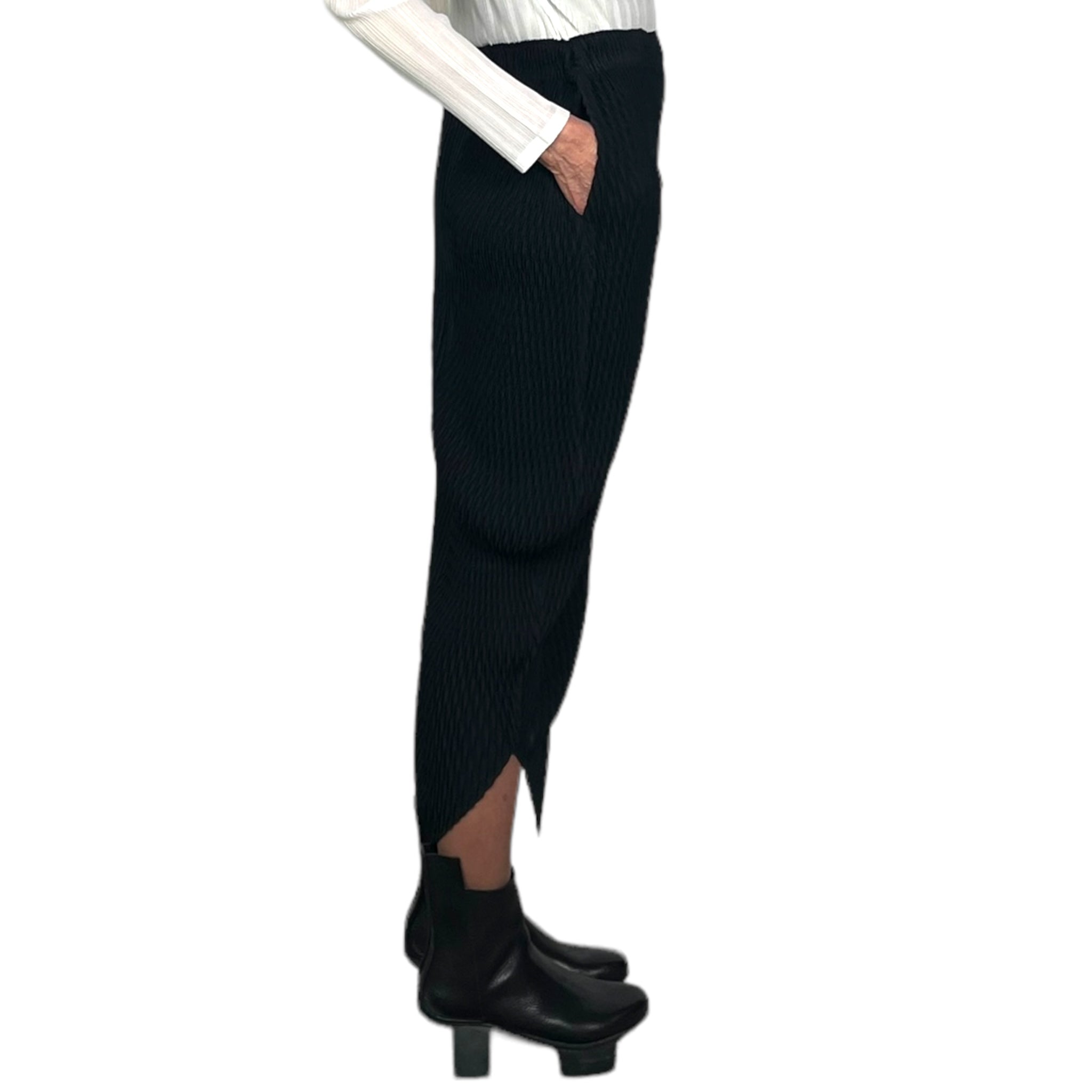 【5525 × MAICHI】STRETCH PLEATS SKIRT LEAF PLEATS SKIRT – MIO