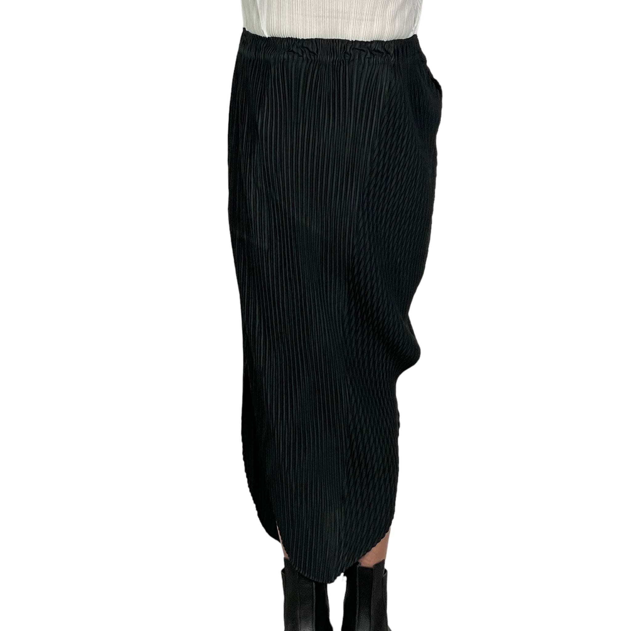 LEAF PLEATS SKIRT – MIO