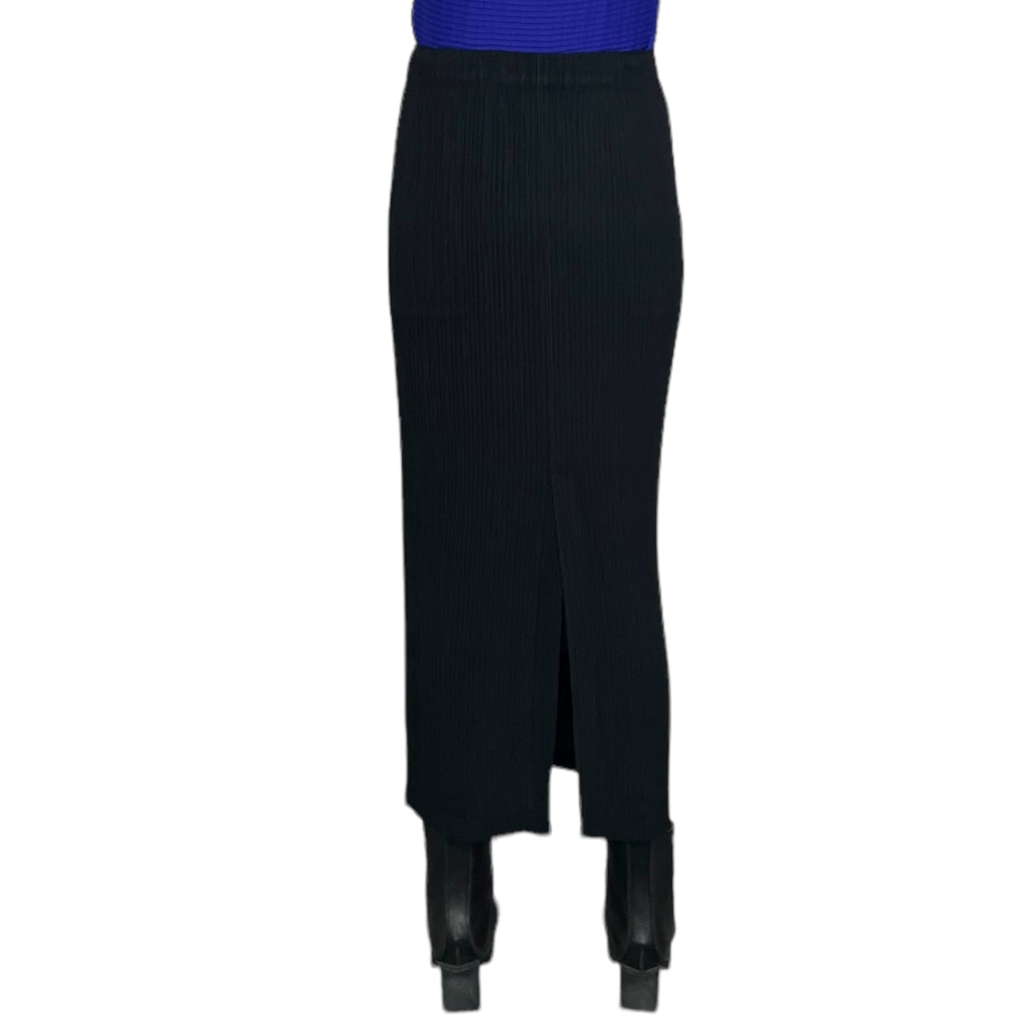 HATCHING BOTTOMS PLEAT SKIRT – MIO