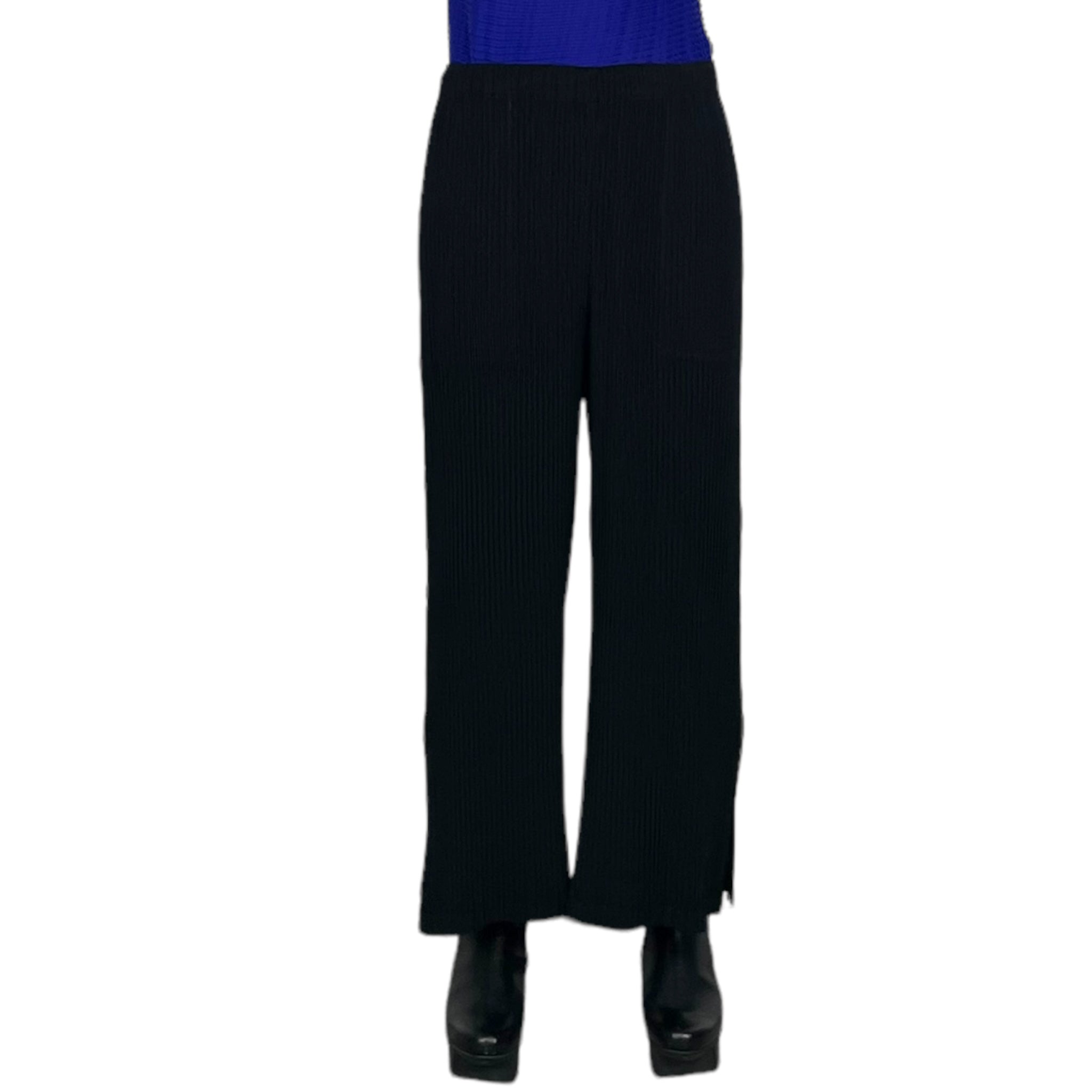 HATCHING BOTTOMS PLEAT PANT – MIO
