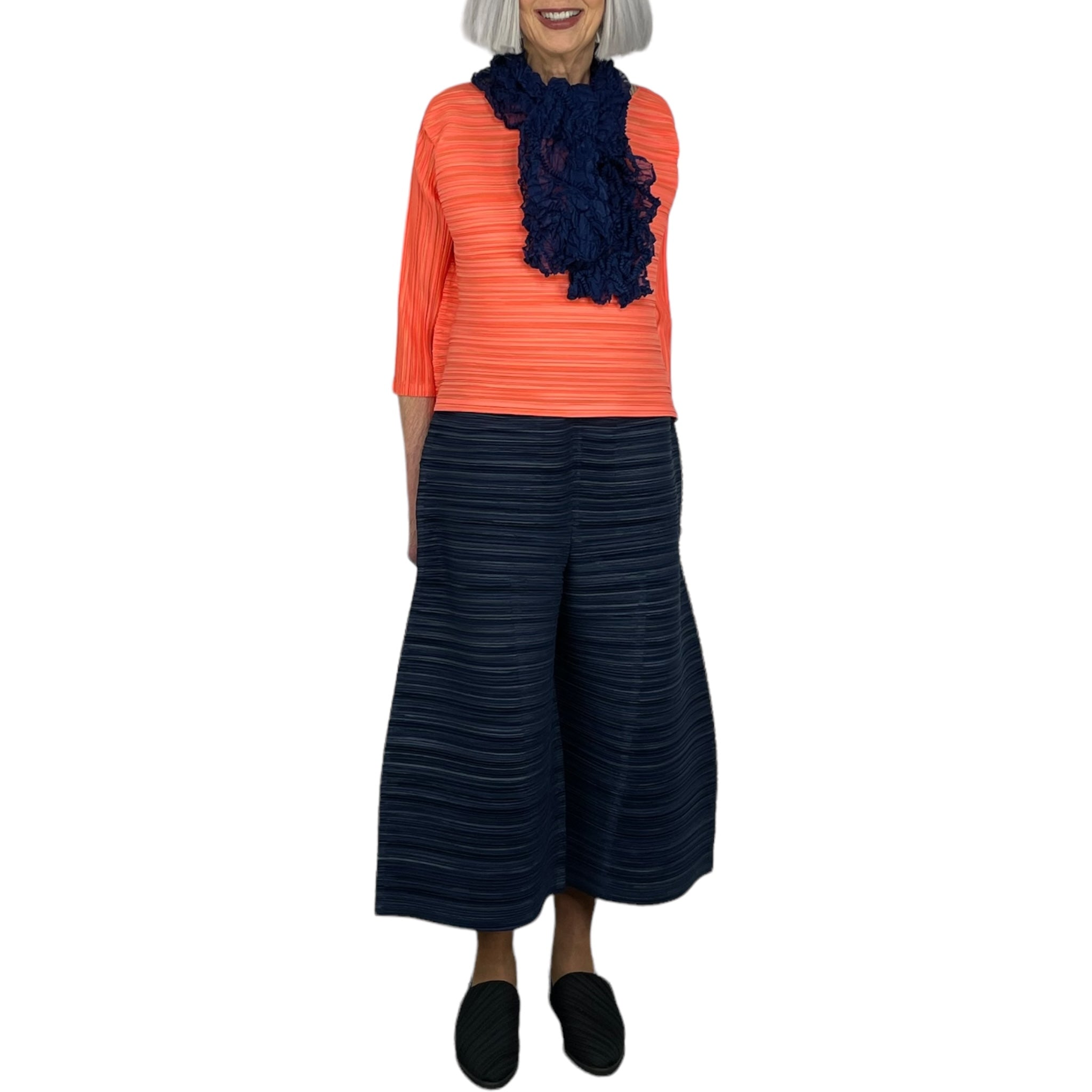 WAVY SHIBORI SCARF – MIO