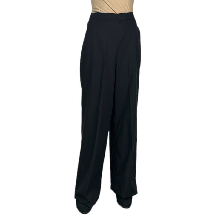 POPLIN WIDE LEG PANT