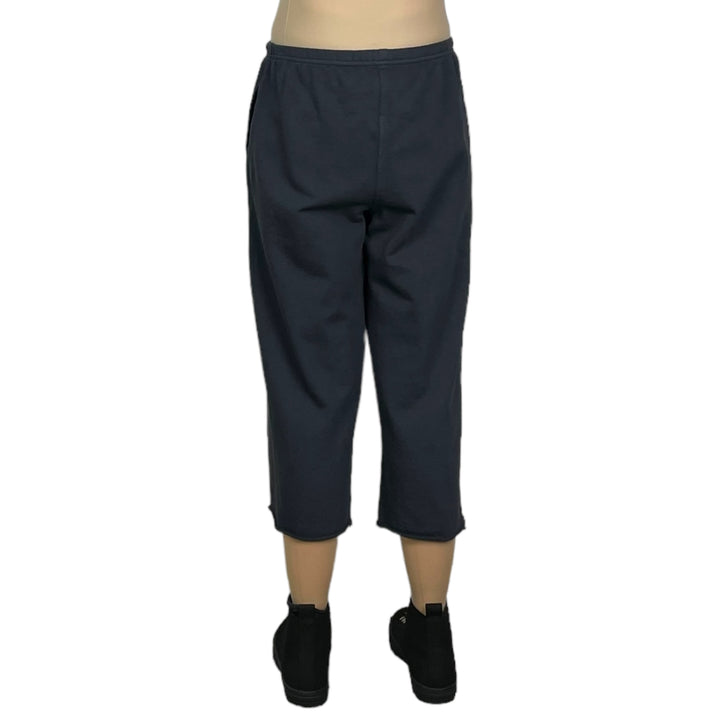 FRENCH TERRY CROP PANT