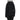 HOODED SHAWL COLLAR WRAP/TIE JACKET