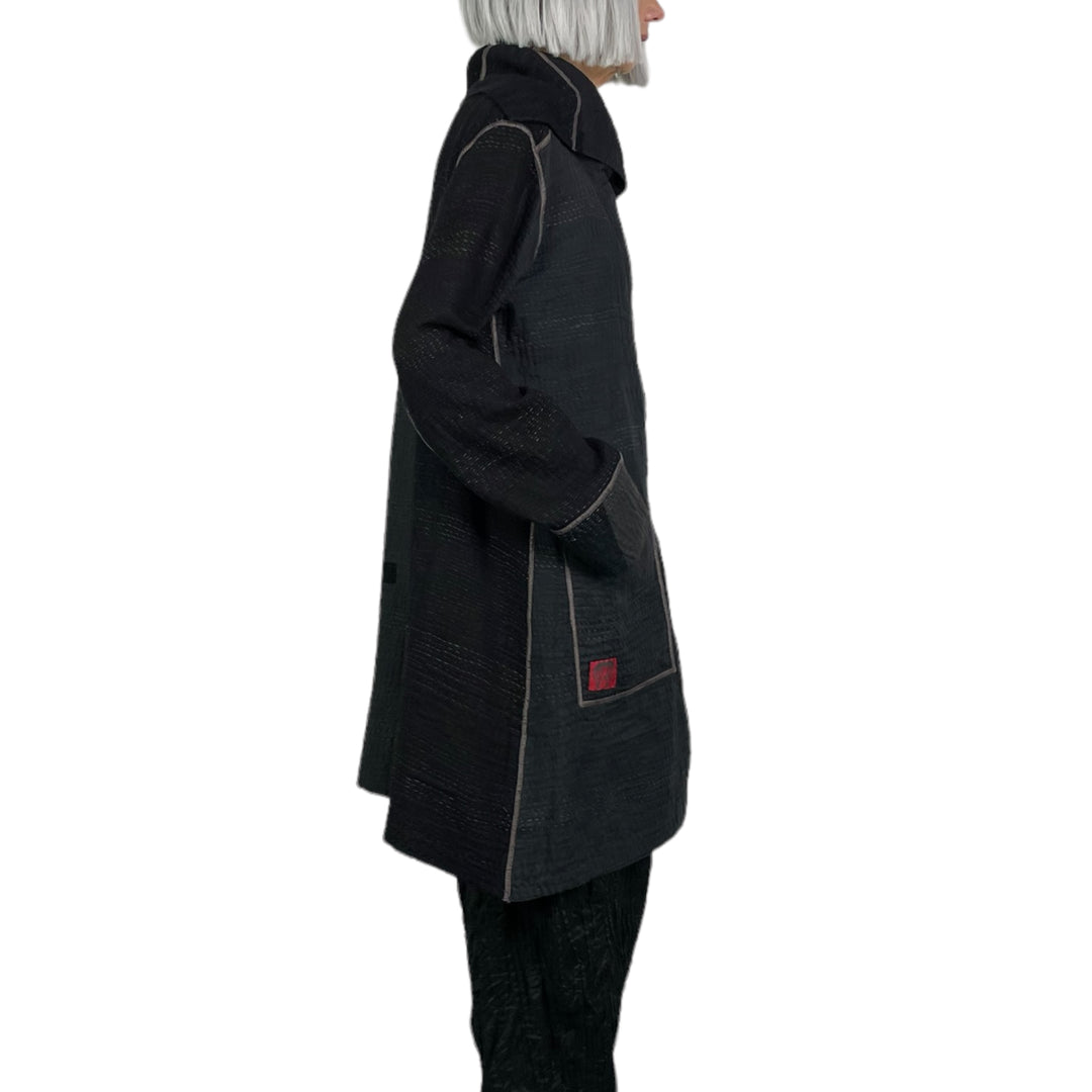 MID LENGTH POCKET COAT