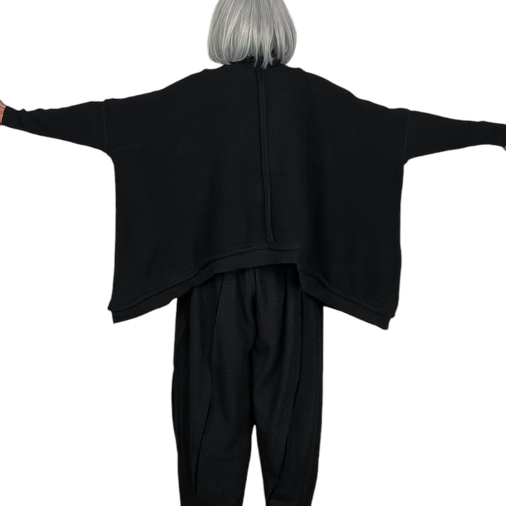 ASYMMETRIC TURTLENECK SWEATER
