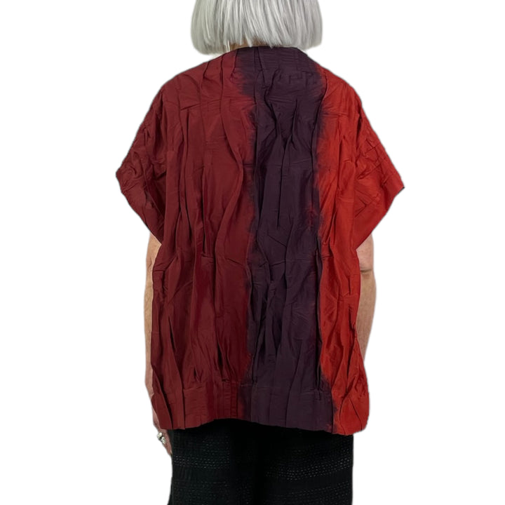 WAVY TUCK PULLOVER VEST