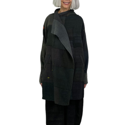 FUNNEL COLLAR COAT
