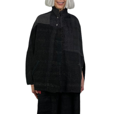 JAIPUR PATCH MANTLE CAPE JACKET