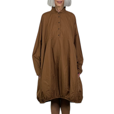 PADDED SHIRTCOLLAR DRESS
