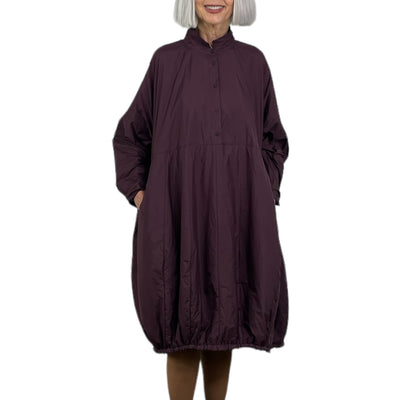 PADDED SHIRTCOLLAR DRESS