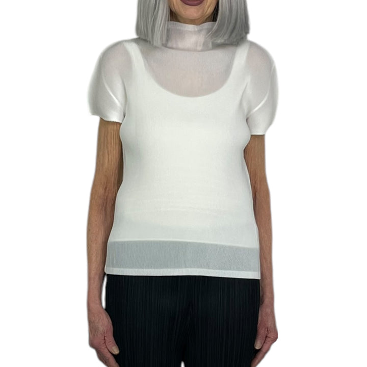 MIST BASICS HI-NECK TOP
