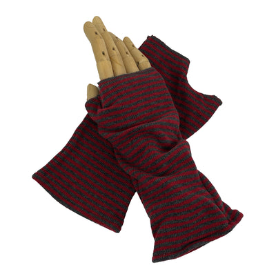 PUNGI STRIPED SHORT GLOVES