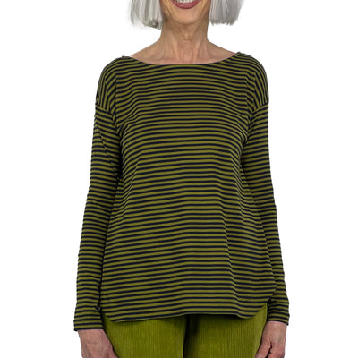 ELLA R STRIPED T-SHIRT