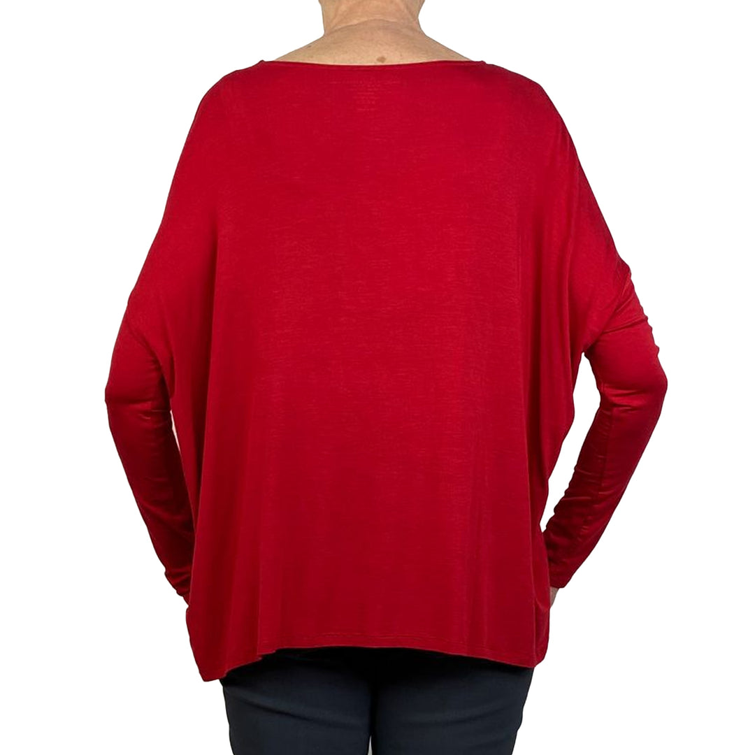 EXTRAFINE L/S BOATNECK T-SHIRT