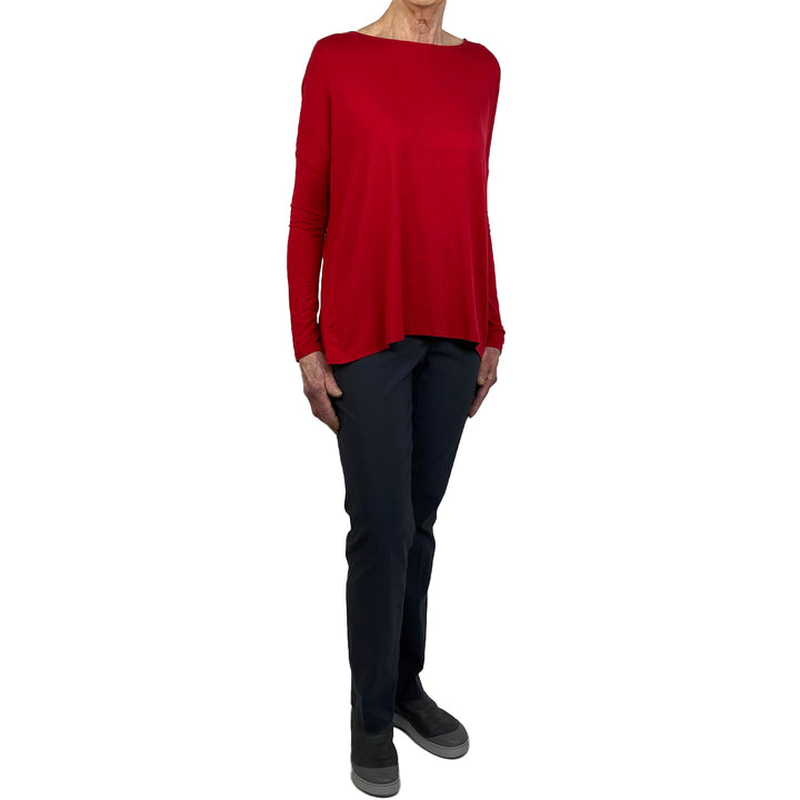 EXTRAFINE L/S BOATNECK T-SHIRT