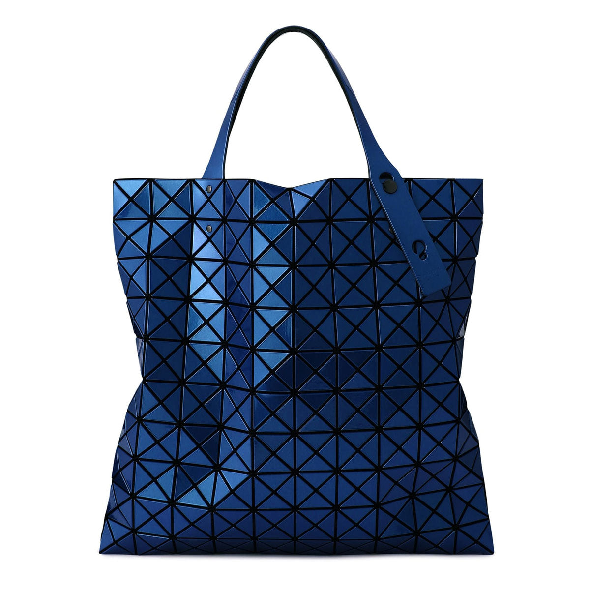 BAO BAO ISSEY MIYAKE Burgundy Large Boston Bag Bao Bao Issey Miyake