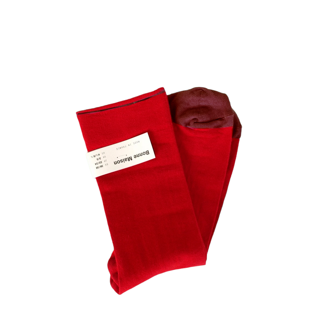 SOLID SOCKS - RED