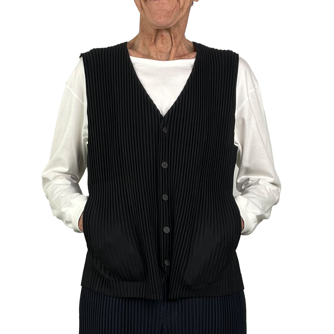 BASIC V-NECK VEST