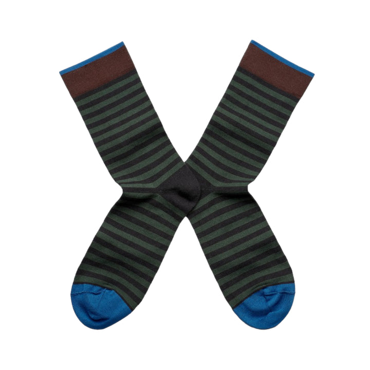 STRIPE SOCKS - DARK