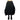 CRINKLE PLEAT LINED SKIRT