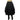 CRINKLE PLEAT LINED SKIRT