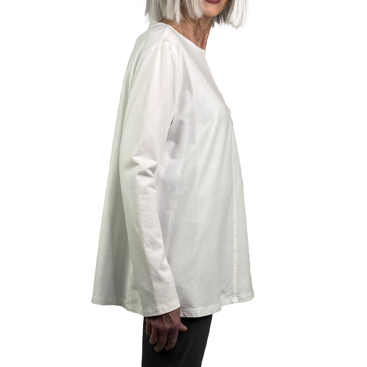 A-LINE CREWNECK TUNIC TEE