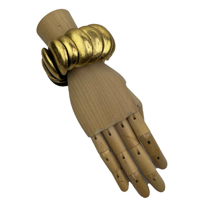 GOLD FOIL STRETCH BRACELET