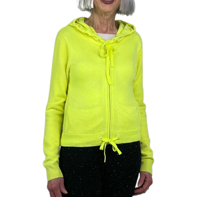 EASTON CROP ZIP CARDIGAN