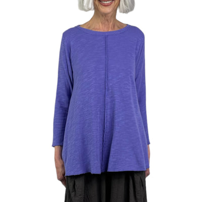 DOUBLE LAYER HI-LO TEE - SHORT