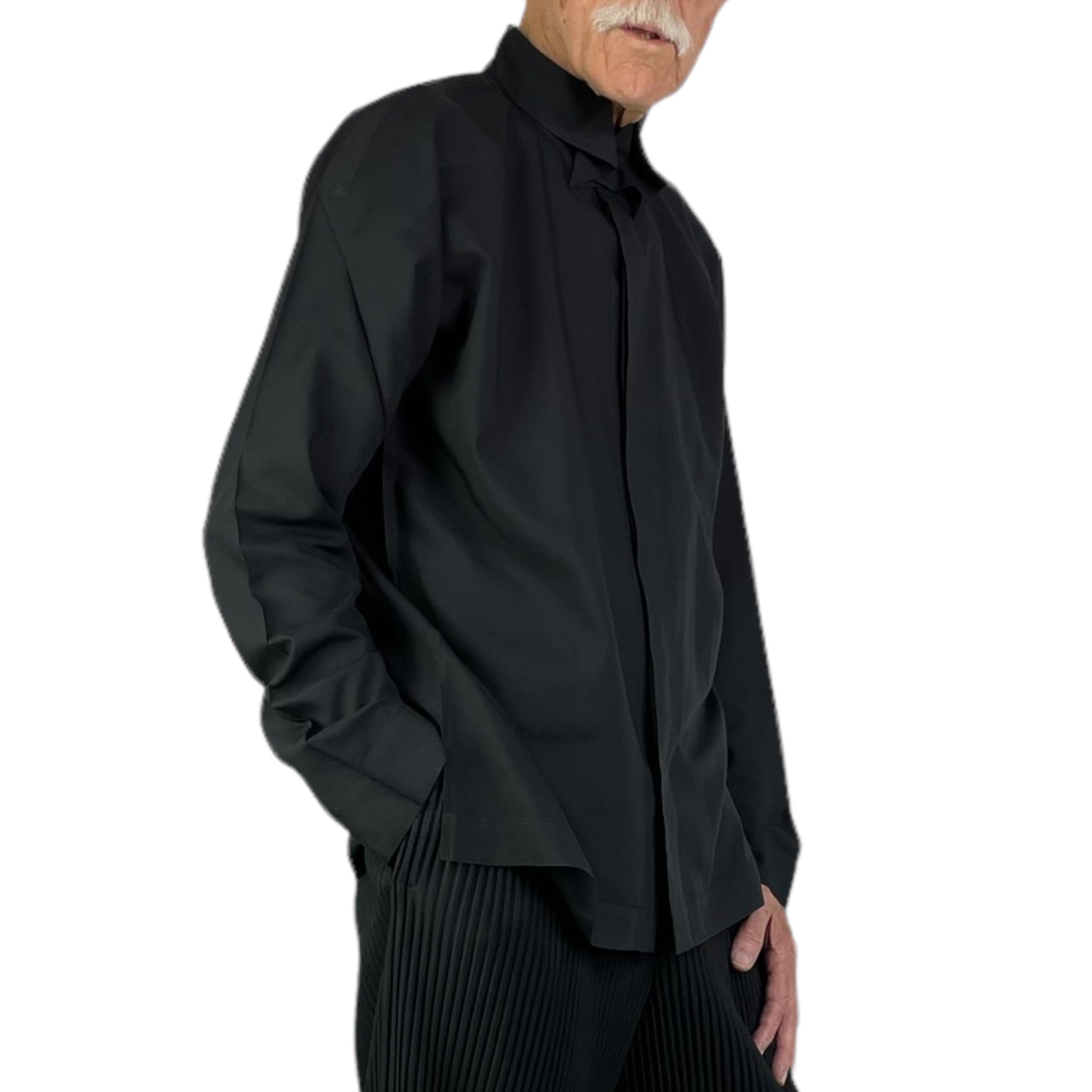 hommeplisse オムプリッセ BOW-TIE PRESS SHIRTS BOW-TIE PRESS SHIRT – MIO
