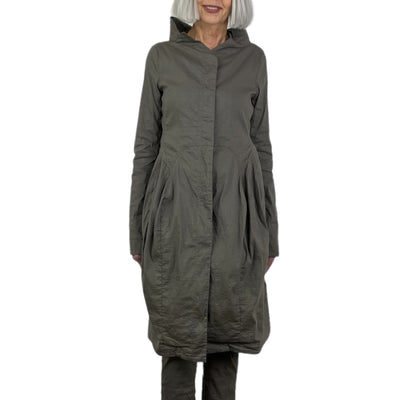 LINEN SHAPED COAT