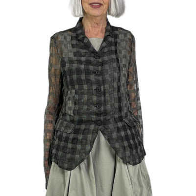 SHEER CHECK JACKET
