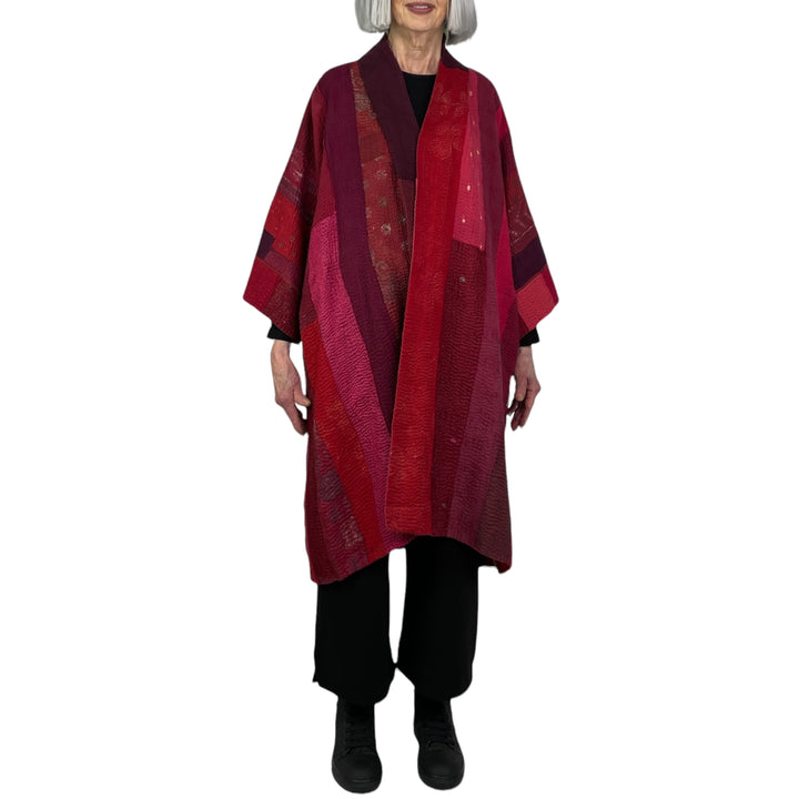 3/4 SLEEVE A-LINE DUSTER