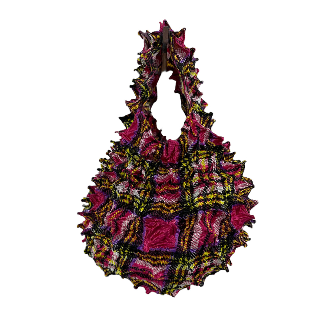 PLAID BAI SHIBORI BAG